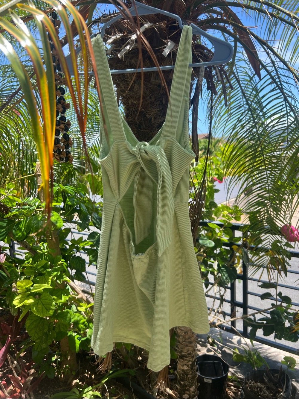 Roxy Open Back Dress 🐚🤍